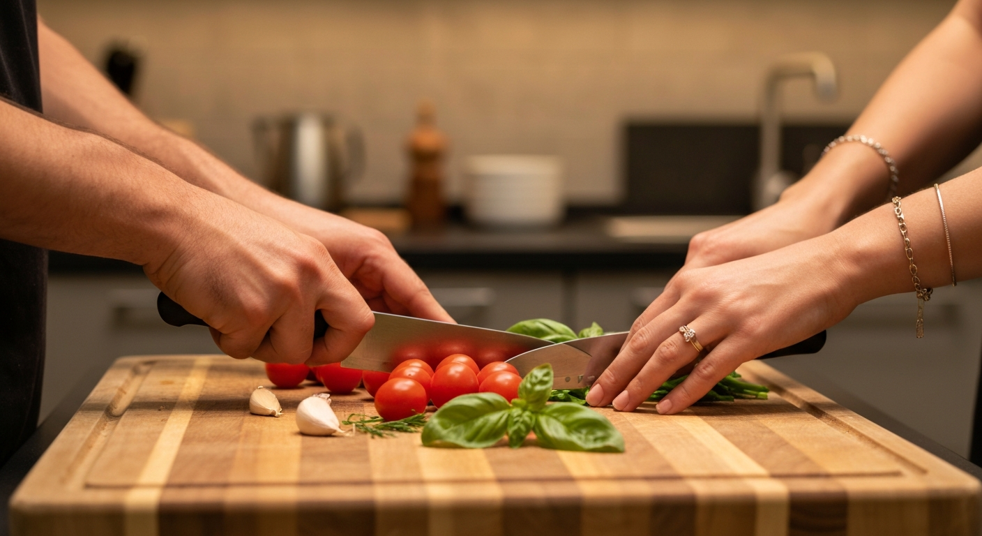 Aula de culinária e caso extraconjugal: a gastronomia como quebra-gelo discreto